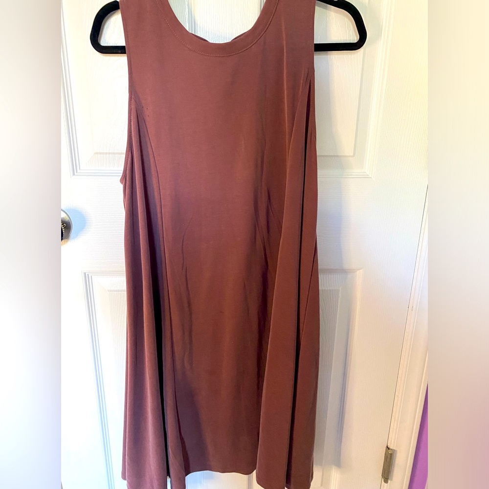 ARULA Brown Midi Dress